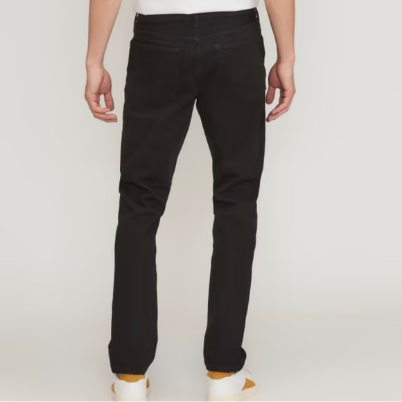 Everlane Men's The Slim 4-Way Stretch Organic Black Denim Jeans 30 X 32 NWOT - Picture 3 of 9